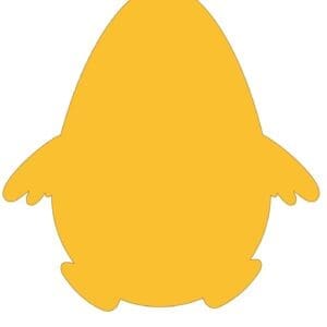 Easter Chick Template