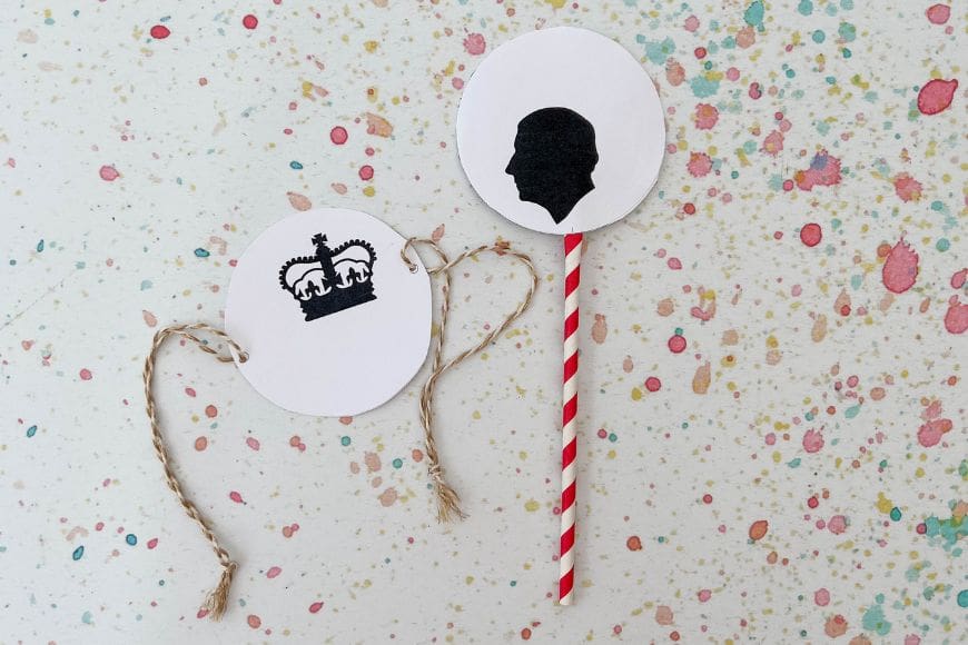 King Charles Thaumatrope Printable