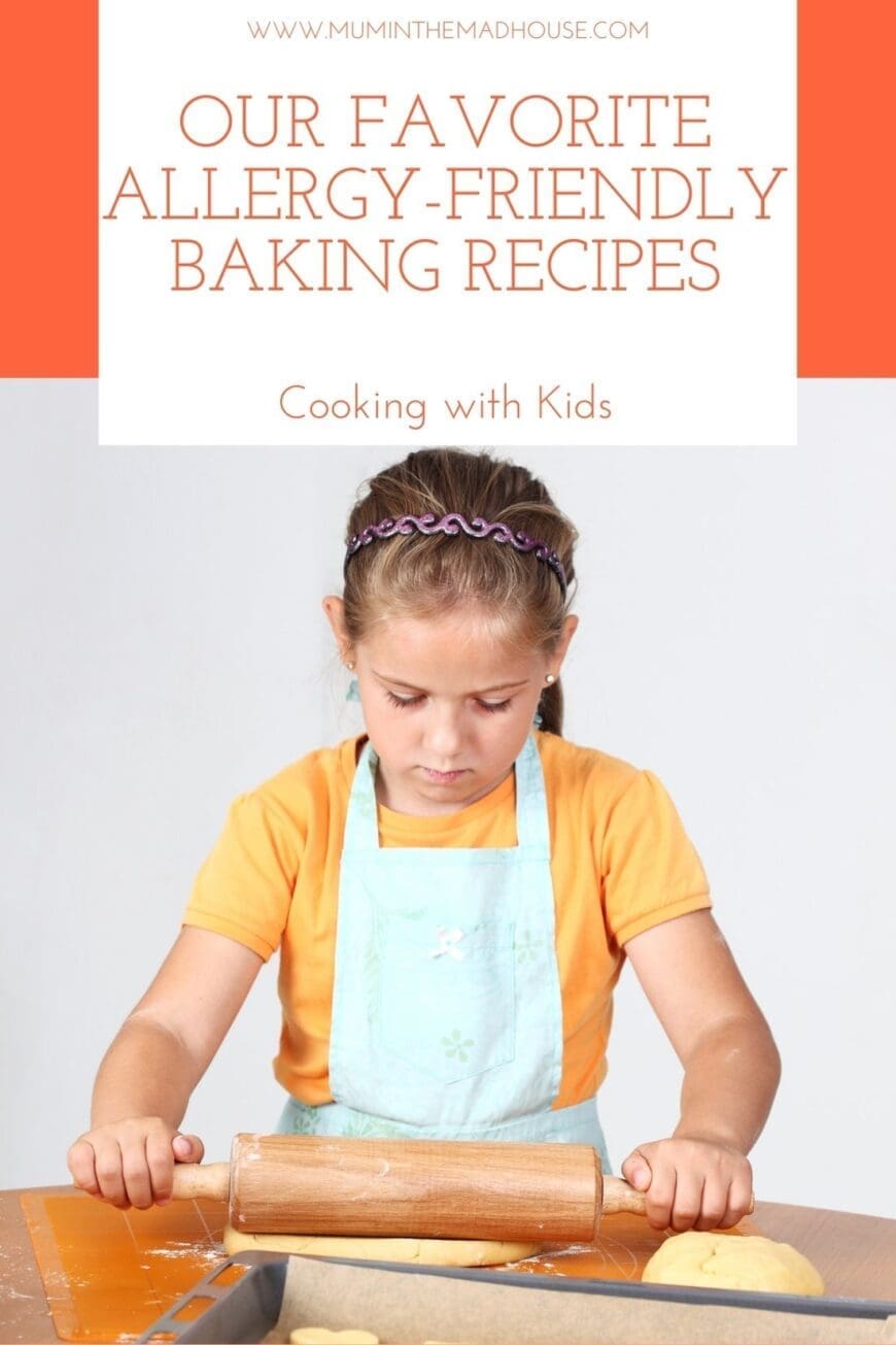 You can still enjoy cooking with kids if they have food allergies. They will love baking Gluten Free Brownies, Egg-free biscuits, shortbread, cornflake nests or one of our favourite allergy-friendly baking recipes.