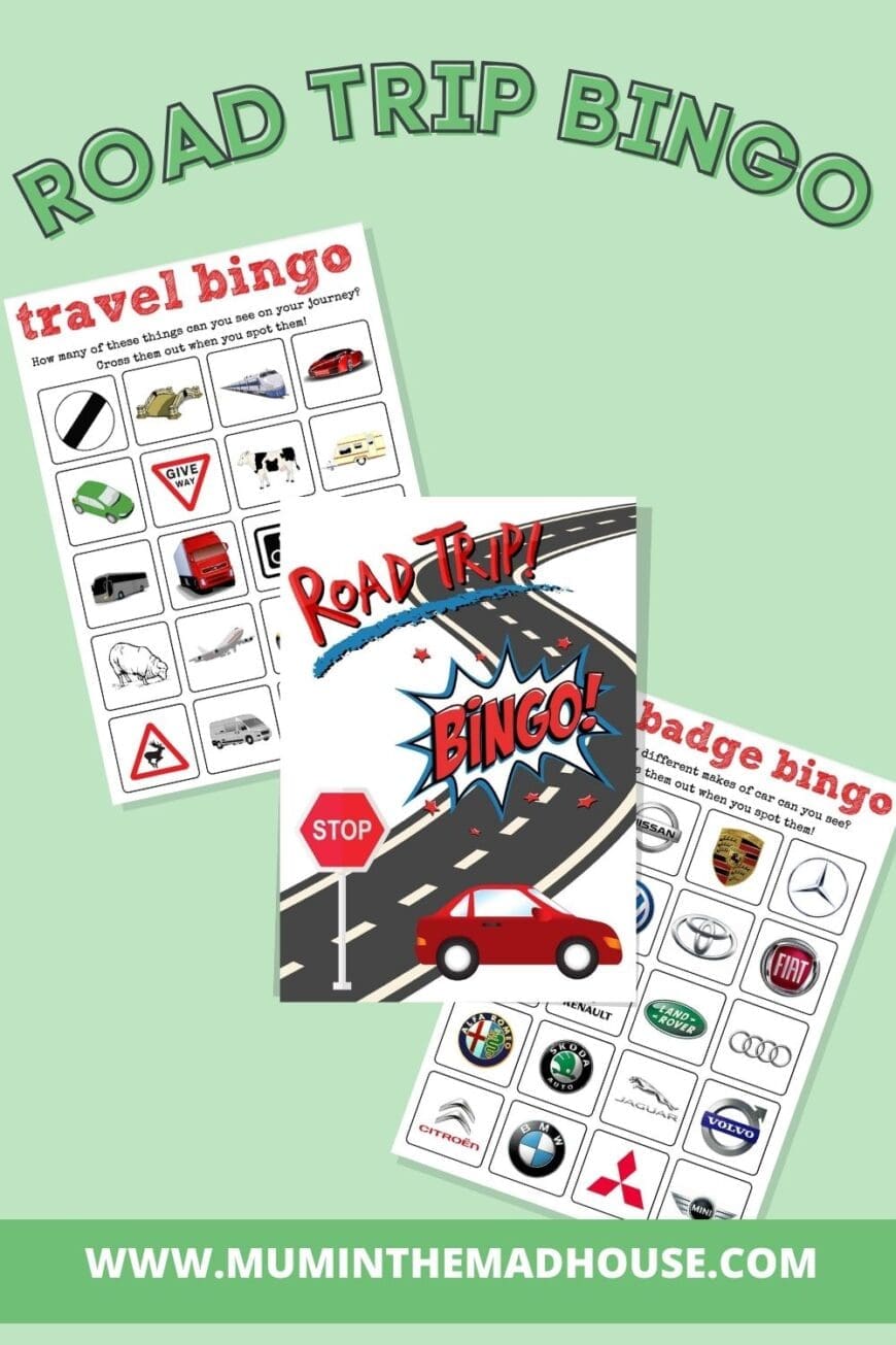 Check out our collection of travel bingo games printable for your next family road trip. Download the printables free of charge.
