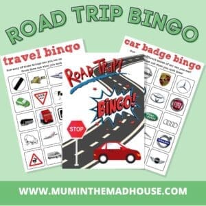 Road Trip Bingo