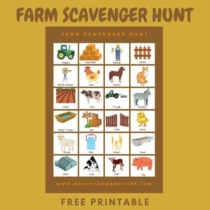 Farm Scavenger Hunt Download