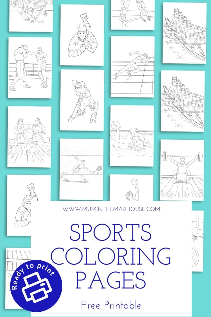 Looking for some fun and interactive activities for your sports fans? Check out our collection of over 15 free printable coloring pages