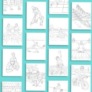 Sports Coloring Pages Download