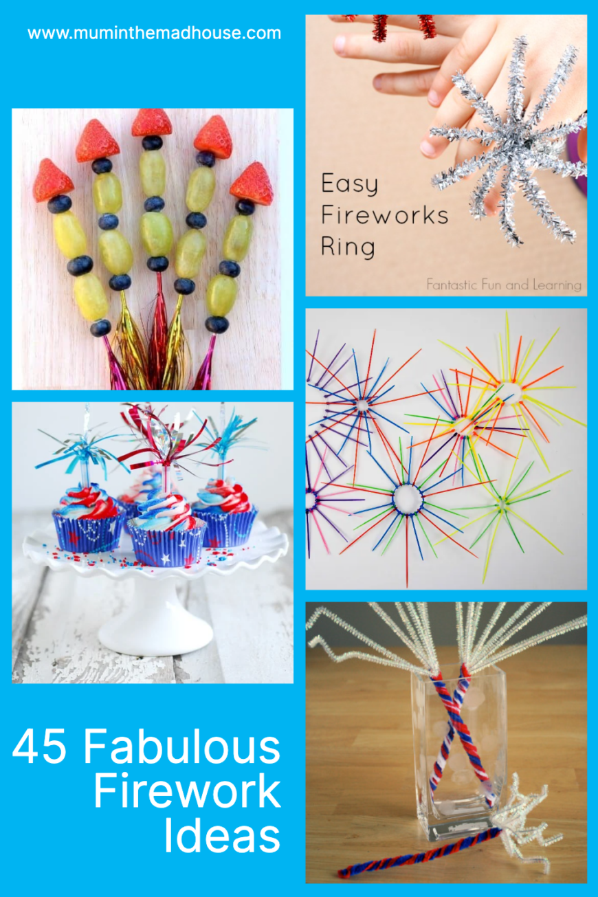 Unleash your inner Picasso with these over 45 fabulous firework crafts that will spark your creativity and make your any celebrations extra special! From DIY decorations to stunning kids craft fireworks, these unique and easy tutorials are sure to become new family traditions. Get ready to ignite some creative fireworks of your own!
