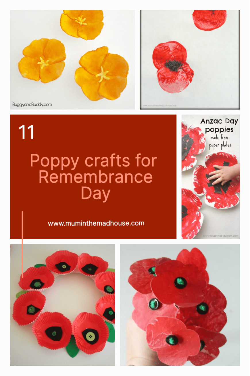 Embrace your artistic side this Remembrance Day. Explore Mum In The Madhouse's collection of 11 Poppy crafts that beautifully capture the essence of this solemn occasion. Celebrate the fallen heroes and honor their courage with your very own creations. It's a perfect blend of fun and tribute!