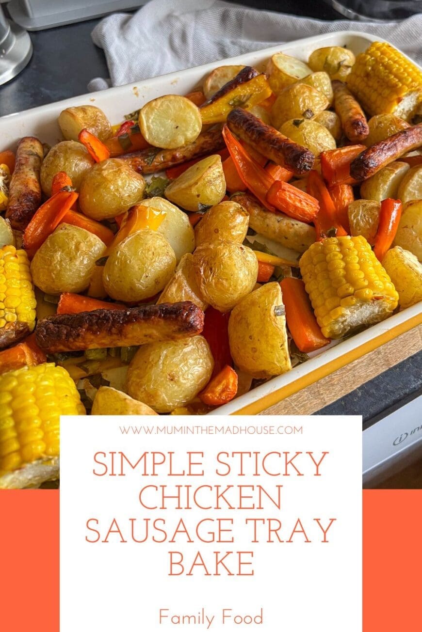 Quick, delicious and family friendly this Easy Sausage Tray bake is the perfect midweek meal. Throw everything into one tray and cook for 45 minutes – what could be simpler?