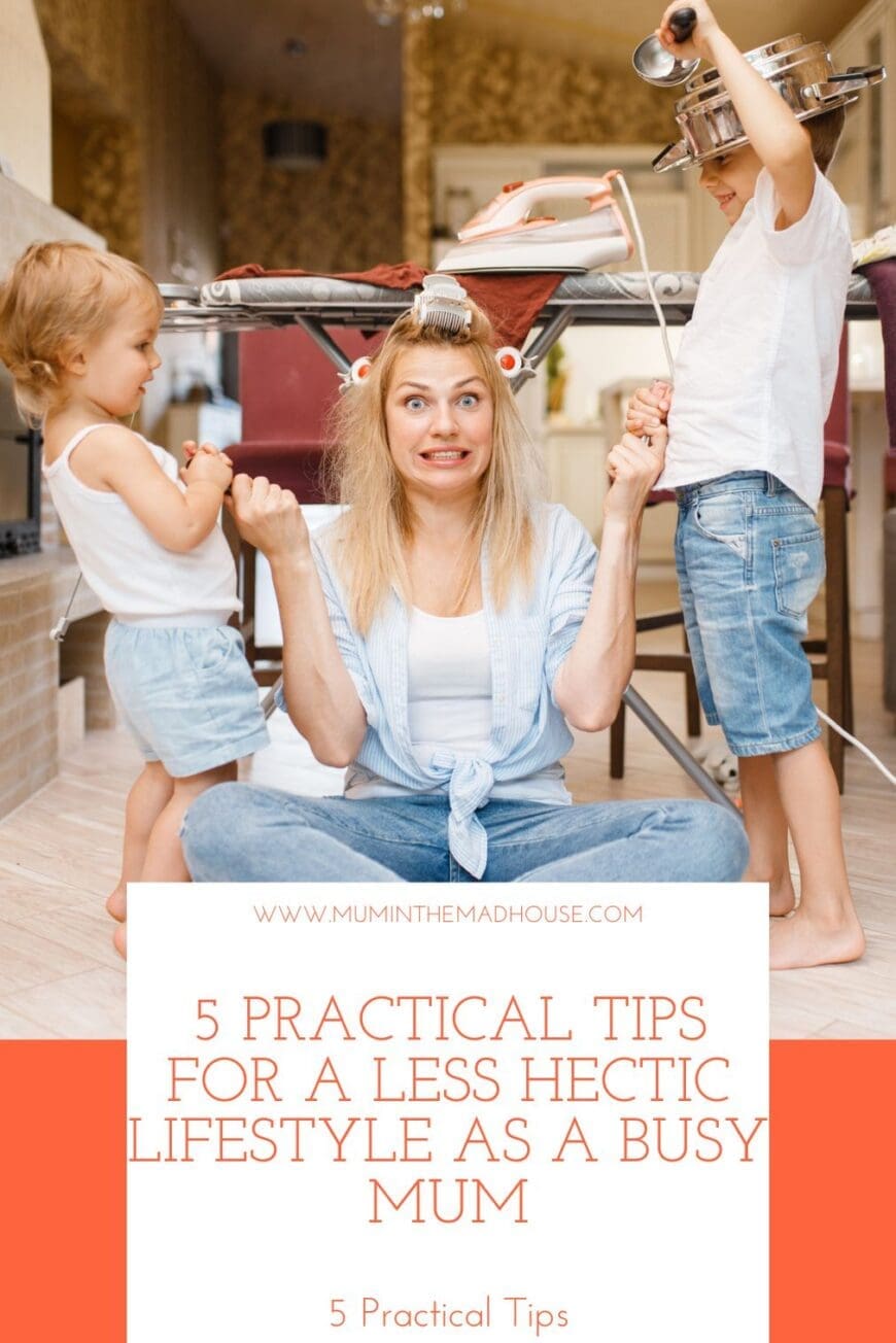 Feeling overwhelmed? Discover 5 practical tips to create a calmer, more balanced lifestyle as a busy mum. These easy strategies will help you reduce stress and find more peace in your day