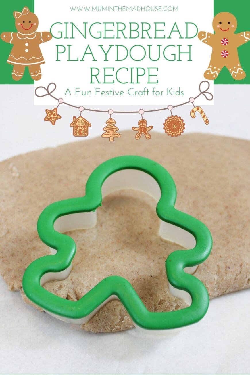 Whip up a batch of gingerbread playdough! This fun and festive holiday craft is perfect for kids to enjoy, combining creativity and sensory play.