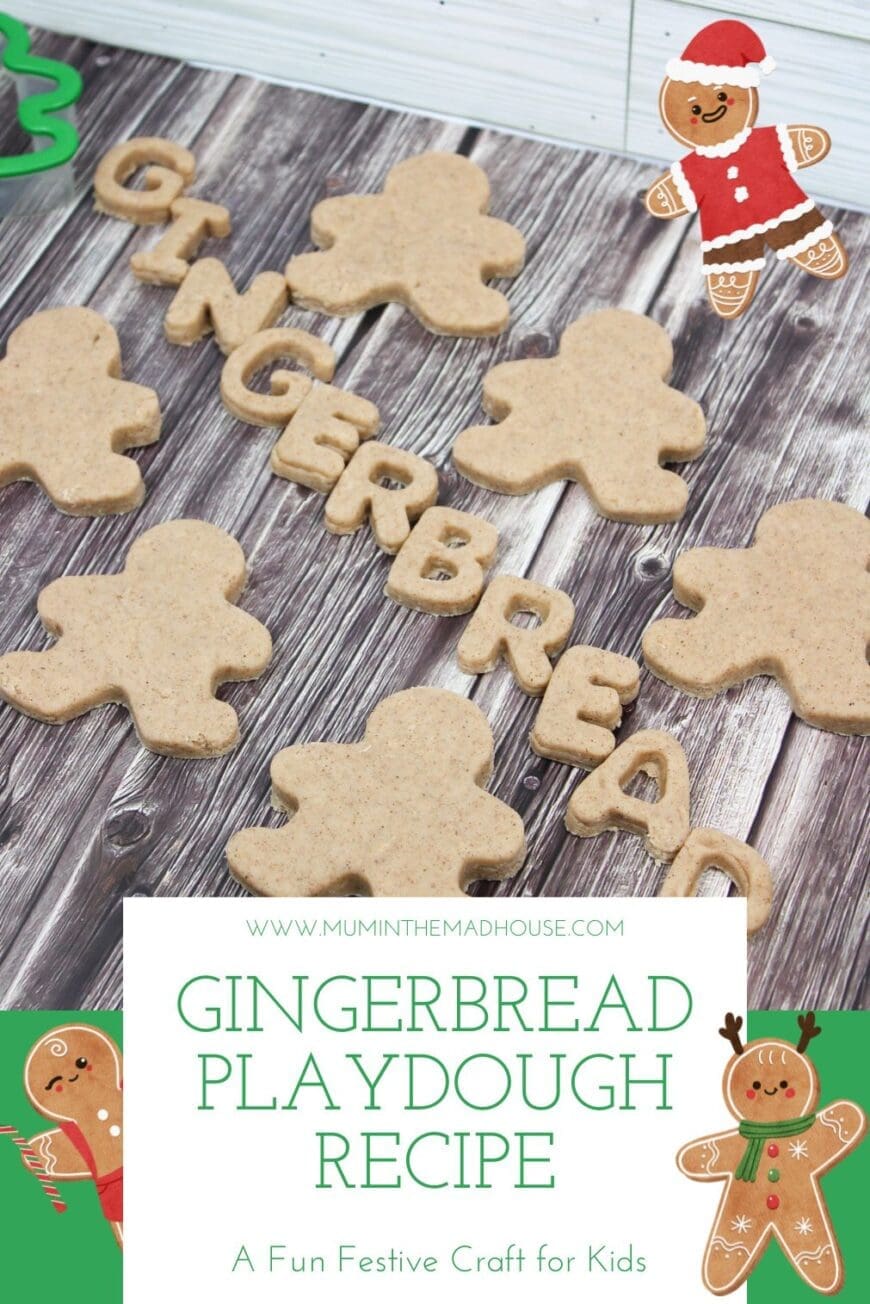 Create your own gingerbread-scented playdough this holiday season! It’s a fun, taste-safe craft that’s perfect for kids. Easy to make and great for sensory play.