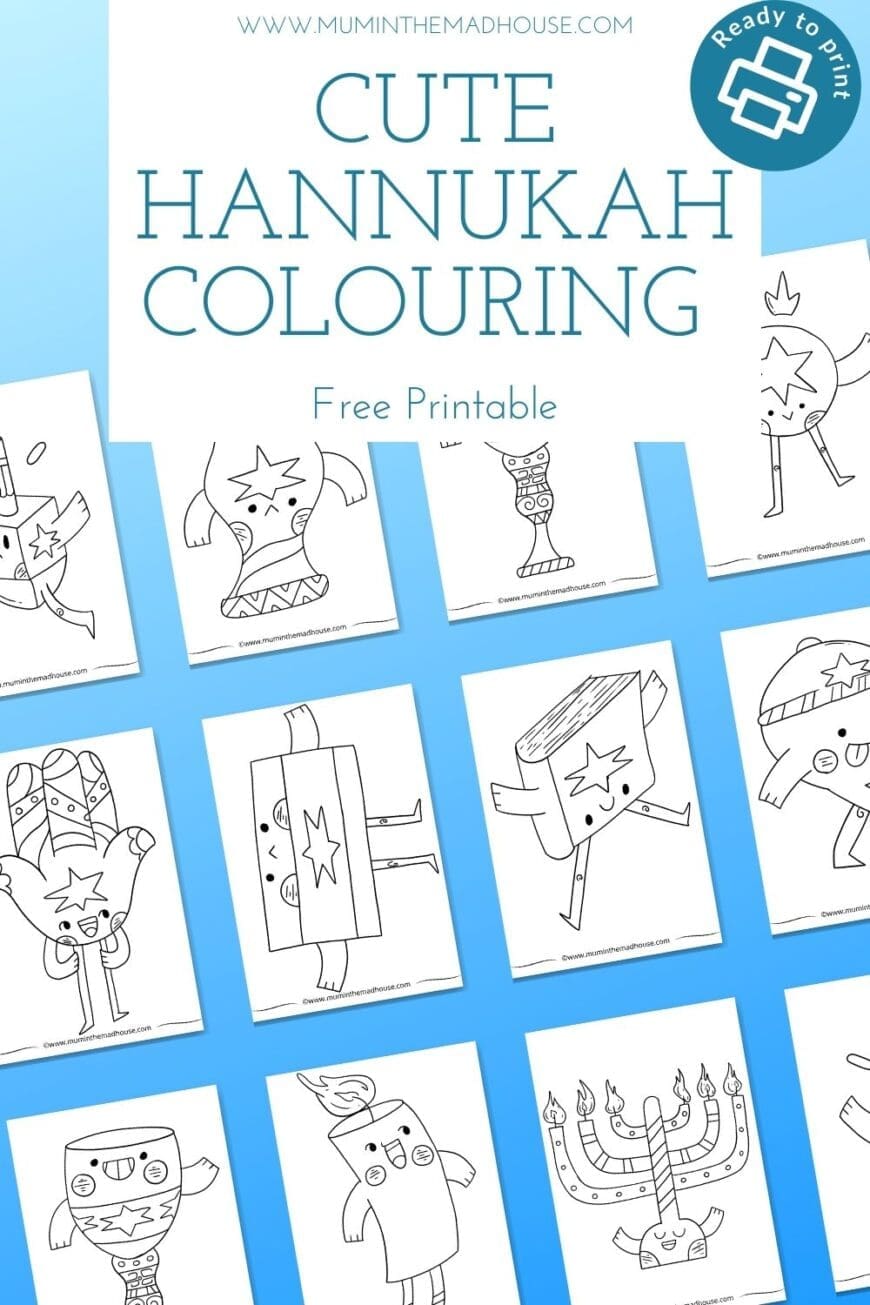 Get into the Hanukkah spirit with 10 easy and delightful coloring pages. Ideal for both children and seniors, these pages bring the holiday to life with simplicity and charm.