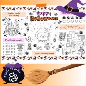 Halloween Activity Sheet Download