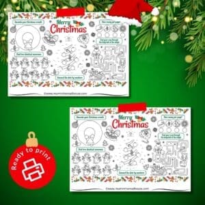 Christmas Activity Sheets Download