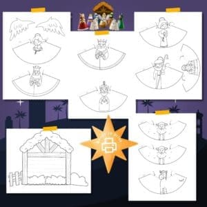 Nativity Cones Download