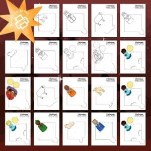 Nativity Candle Holder Downloads