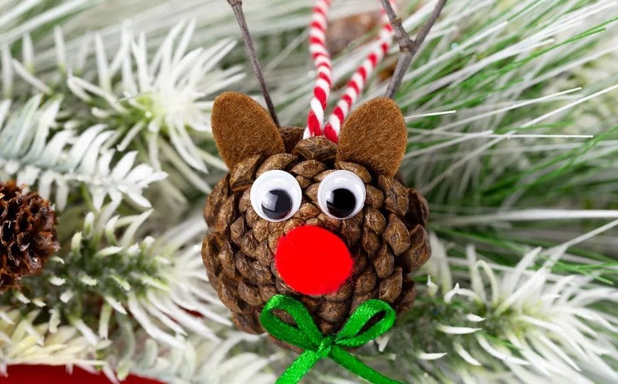 reindeer ornaments.