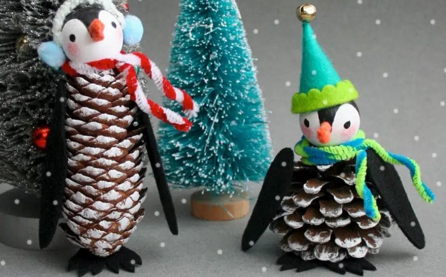 penguin ornament, MMM Crafts