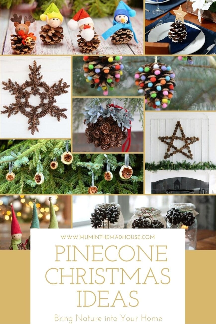 Add a rustic touch to your holiday home with these beautiful DIY pinecone crafts! From topiaries to cute snowman ornaments, these projects are perfect for creating cozy, festive decor