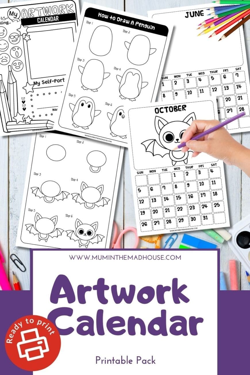 Looking for a creative way to keep your kids engaged year-round? This free “I Can Draw” printable calendar lets them learn to draw a new animal every month! Perfect for young artists who want to showcase their work. Download now and watch their skills grow!
