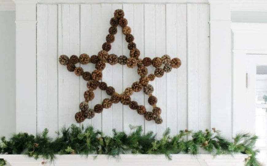 large pinecone star