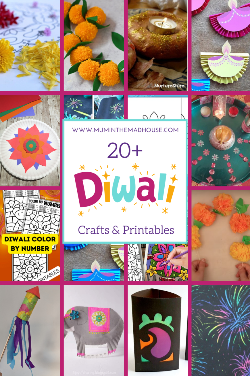 Looking for fun Diwali crafts for kids? Check out these 20 creative ideas, including diyas, rangoli, lanterns, and more! Perfect for home or classroom activities.