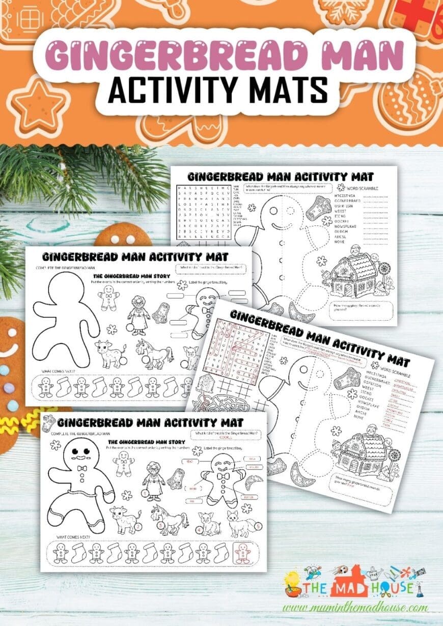Looking for holiday-themed activities? These free Gingerbread Man printables are perfect for kindergarten learning. Download now for crafts, worksheets, and more