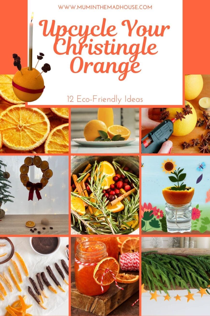 Don’t throw away your Christingle orange! Discover 10+ creative and sustainable upcycling ideas, from decorations to desserts and crafts for the whole family.