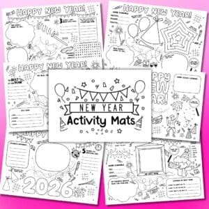 New Year Activity Mats Download