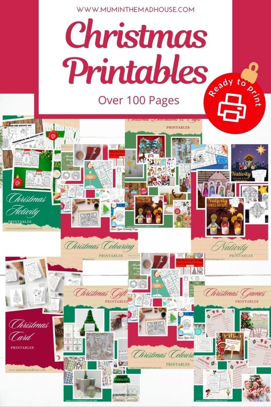 Our ultimate Christmas printable roundup has everything you need! From Santa letters to gift tags, this collection is packed with festive activities for all ages.