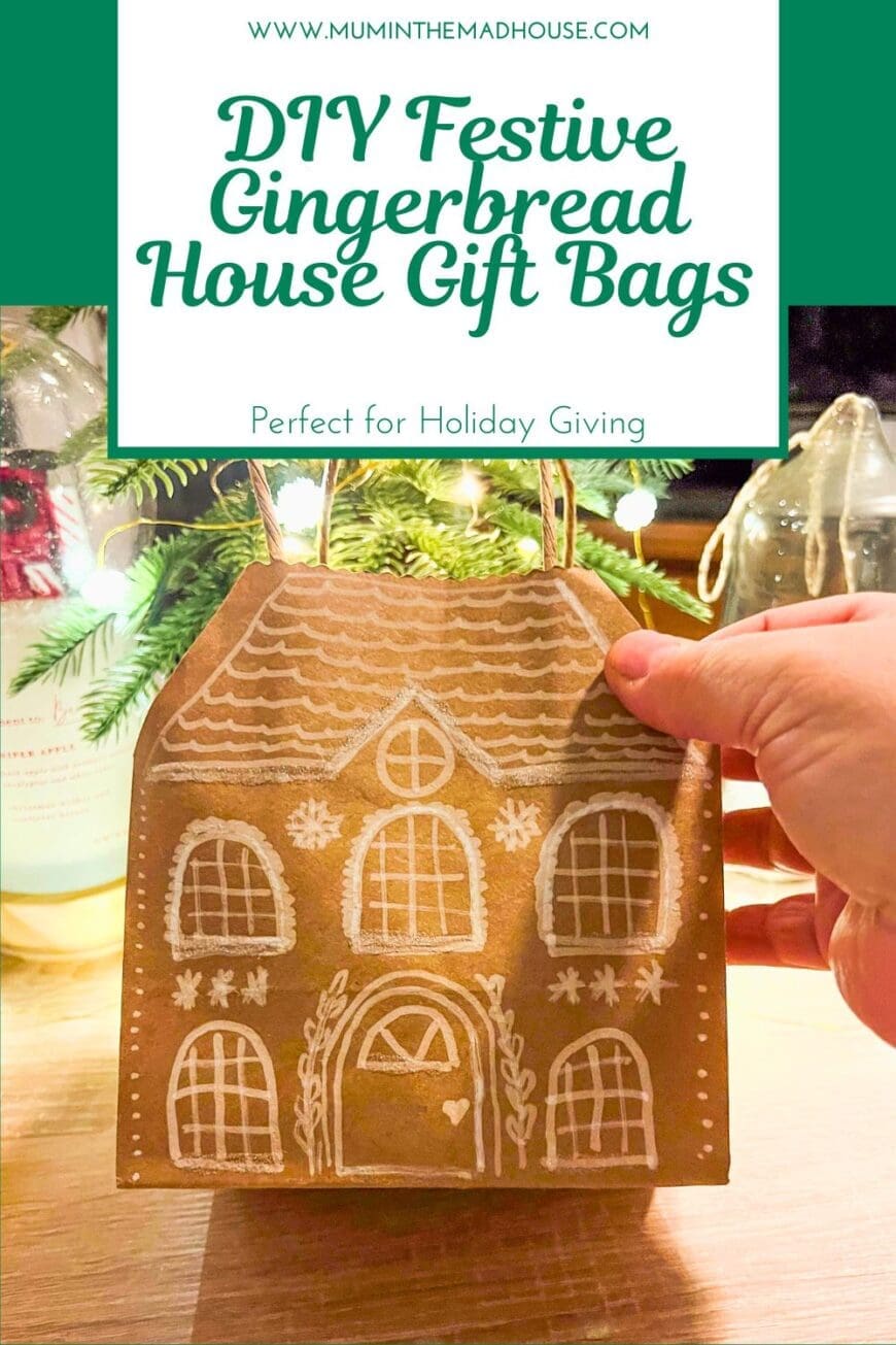 Add a personal, festive touch to your gifts with DIY gingerbread house bags! These adorable, easy-to-make gift bags are perfect for small gifts and party favors, bringing gingerbread magic to holiday wrapping.