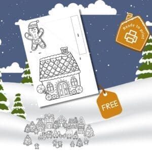 Gingerbread Village Freebie Page