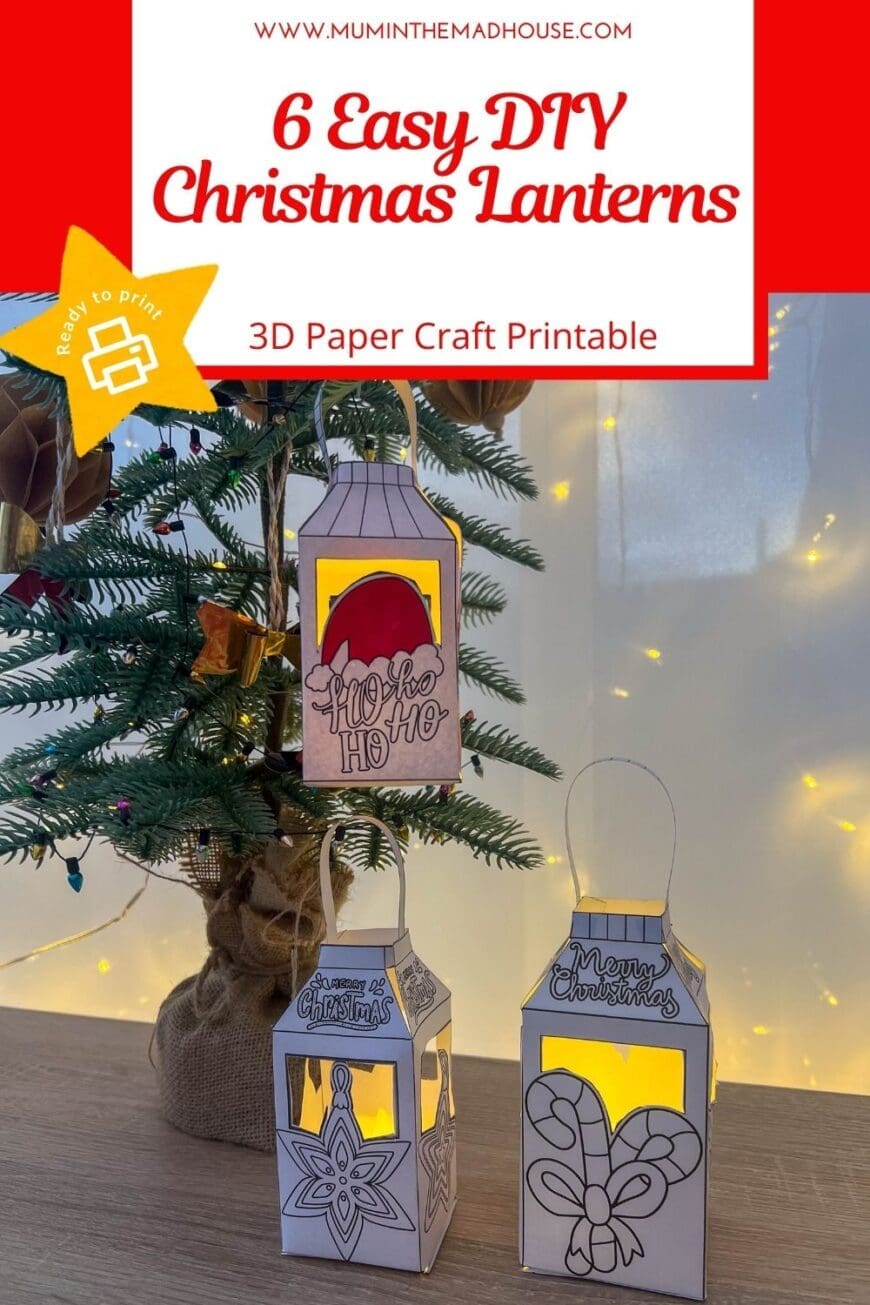 Add handmade charm to your holiday decor with these 6 free Christmas lantern templates. Simple to make, safe for kids, and perfect for cozy festive lights. Get crafting today!