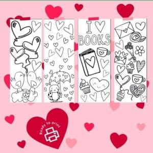 LOVE books Bookmarks