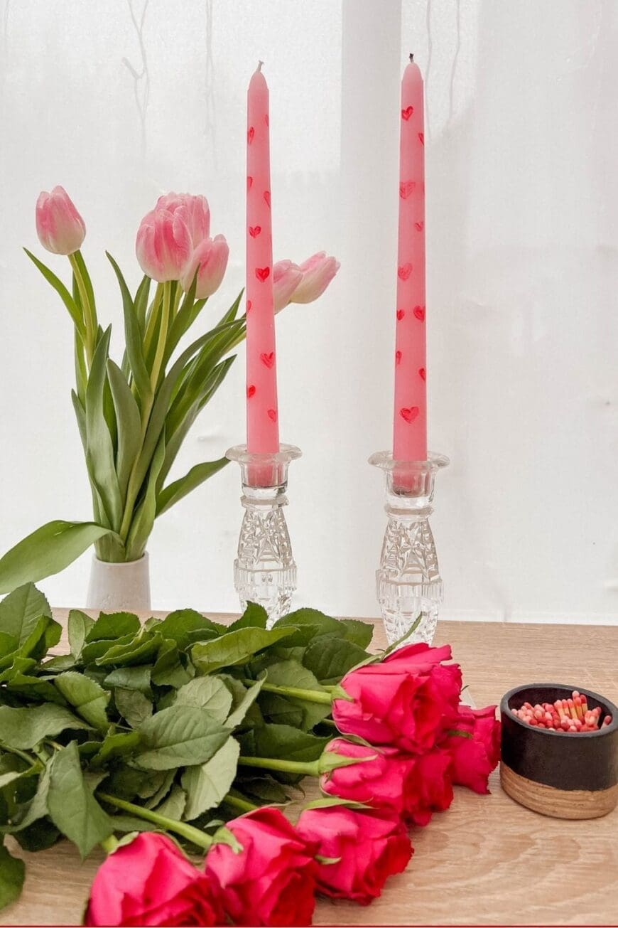 Add a personal touch to Valentine’s Day with these DIY painted candles! Perfect for gifts or décor, this easy craft uses WAC pens to create beautiful hearts and designs. Fun for kids or adults to make! 