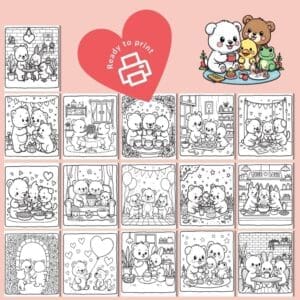 Download Your Free Fluffy Friends Colouring Book!