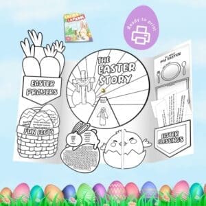 Download Your Free Easter Lapbook Printable Pack