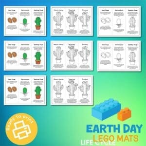 Download Your Free Earth Day LEGO Mat