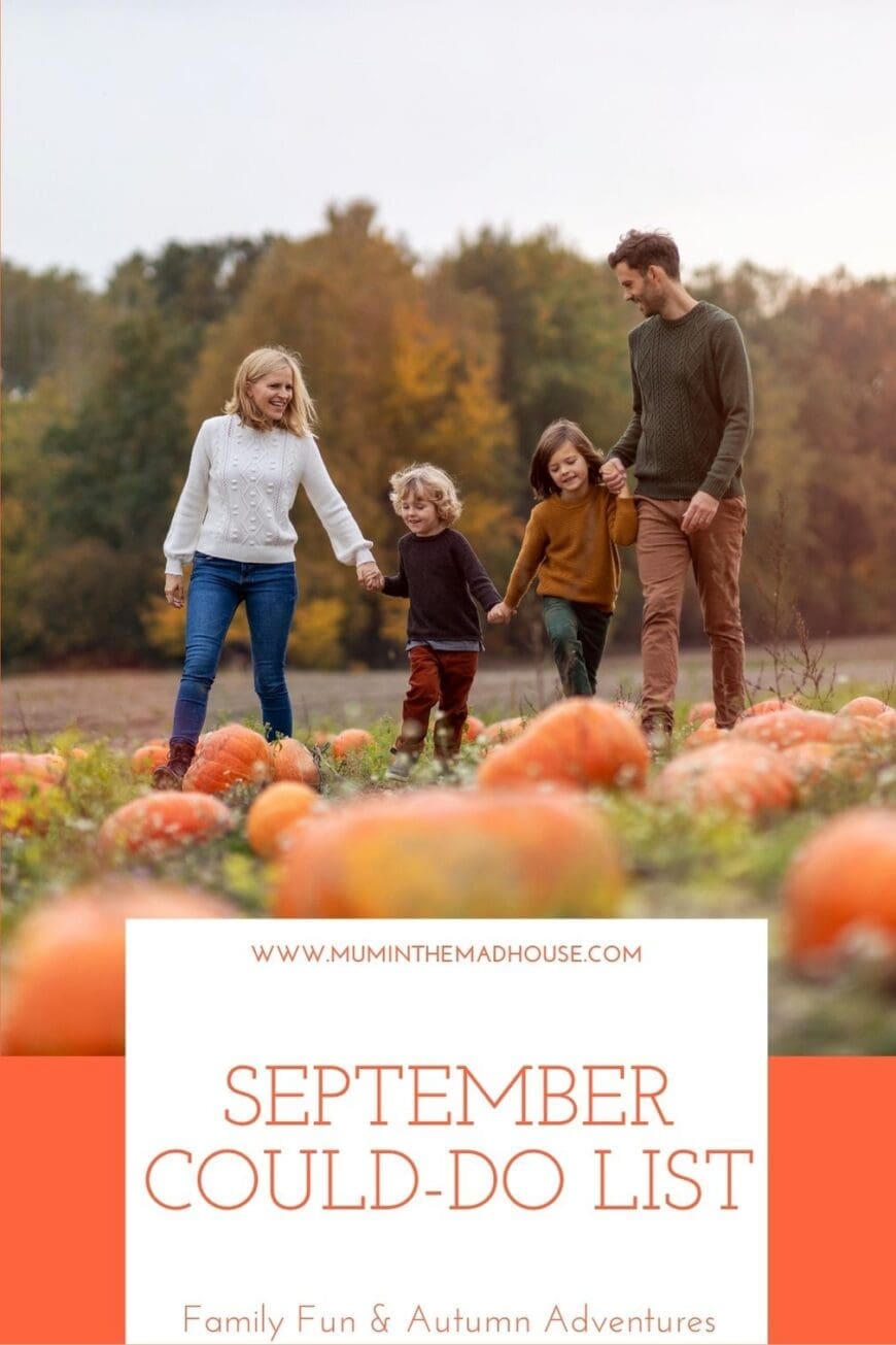 Looking for things to do with kids this September? From leaf walks and apple bakes to UK-wide festivals, our Could-Do List has it all. Download your free printable checklist today!