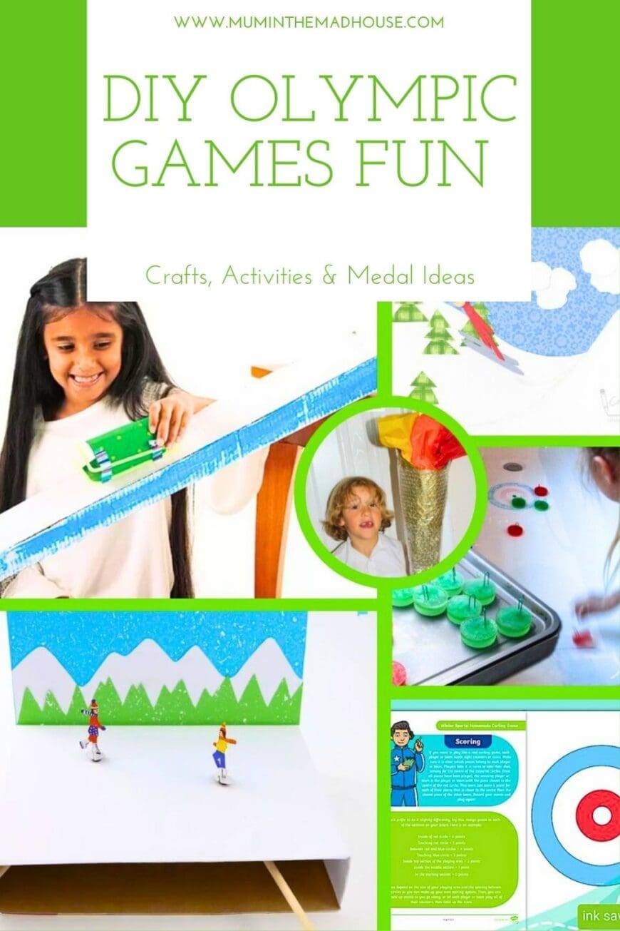Celebrate the Winter Olympics with hands-on fun! Discover kid-friendly Winter Olympic crafts, from snowboarding collages to medal-making and curling games. Easy, creative, and great for winter family fun.