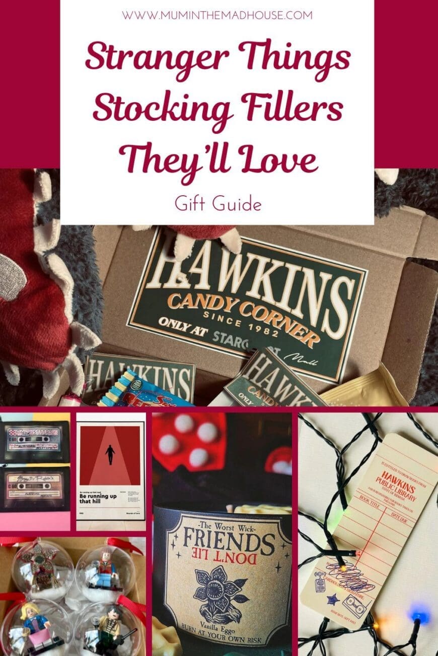 From stickers and stationery to candles and mini accessories, these Stranger Things stocking fillers are perfect for teens and anyone obsessed with Hawkins. All Etsy-made!