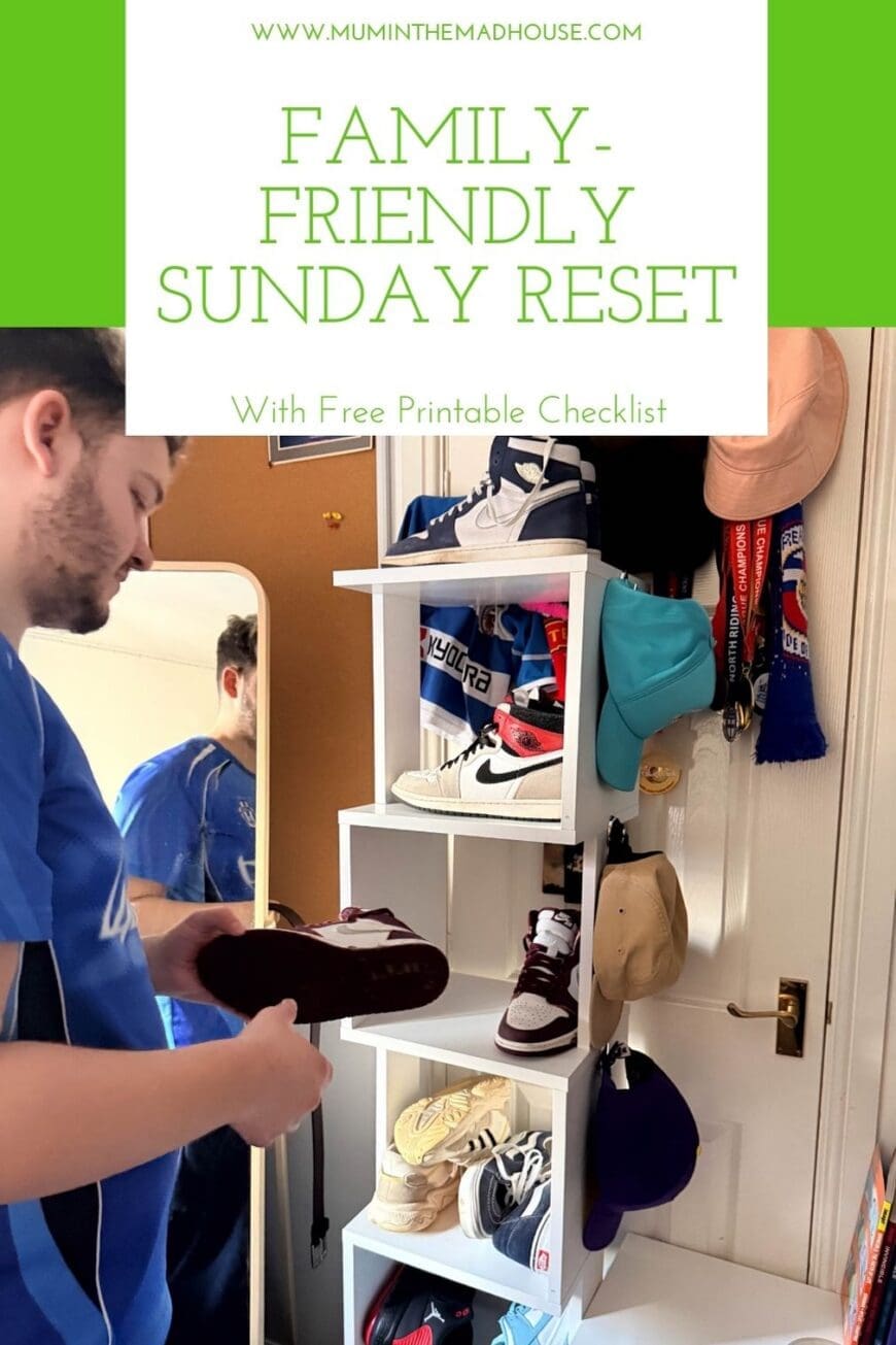Say goodbye to stressful Monday mornings.
Discover the Sunday reset that works in real homes — quick tidy, smart cleaning, kitchen refresh and simple routines kids can help with.
Perfect for busy families who want less chaos and more calm. Free checklist included!