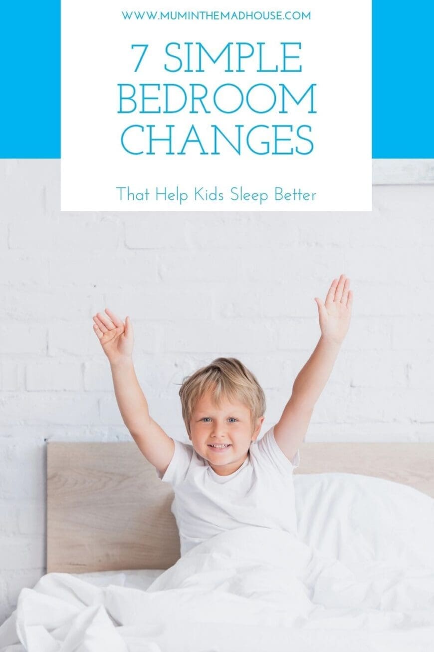 Struggling with bedtime battles or restless nights? These 7 practical bedroom changes help children settle faster and sleep more deeply. From calming colours and blackout ideas to lighting, sound, and bedding tips, this guide shows how small tweaks can make a big difference to your child’s sleep 