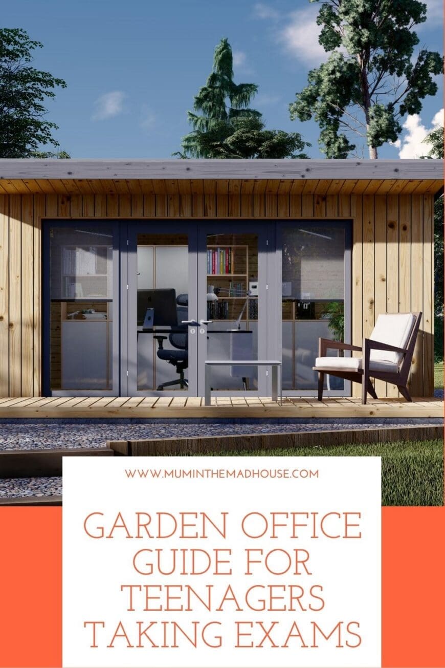 From ergonomic desks to smart technology and storage solutions, learn how to design the perfect garden study room for teenagers.