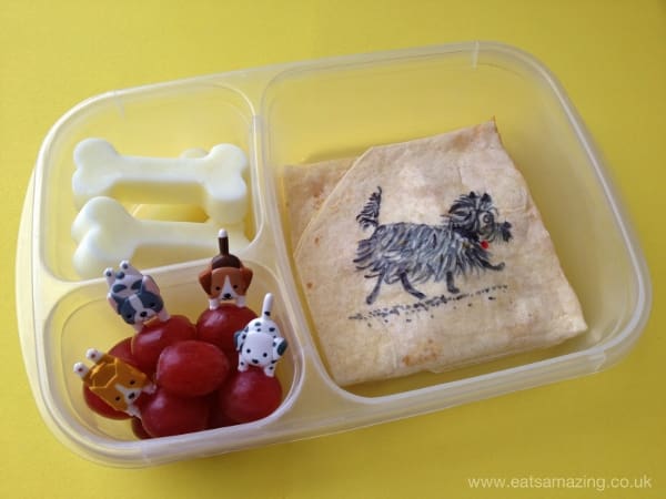Eats Amazing UK - Hairy Maclary book themed lunch for World Book Day