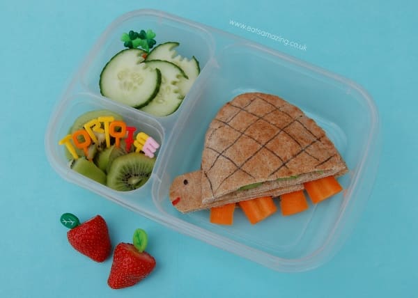 Eats Amazing UK - Tortoise pitta pocket bento lunch