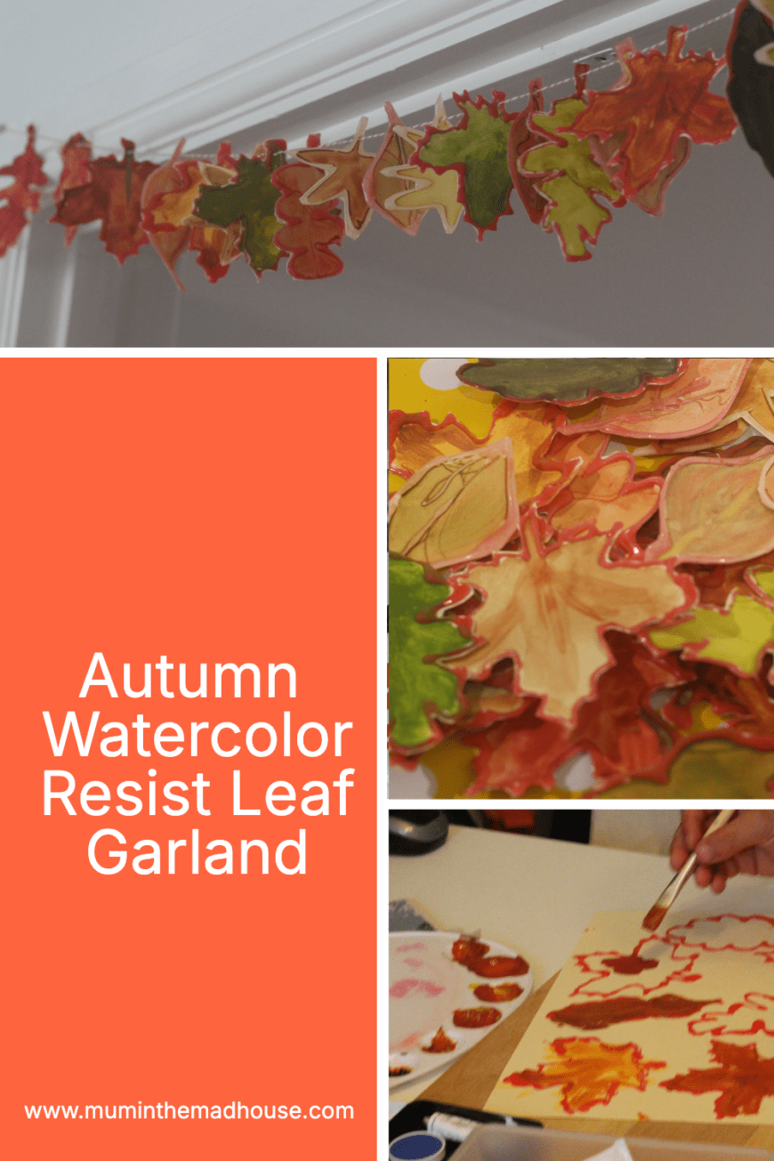 Bring the beauty of fall into your home with this easy Watercolor Resist Leaf Garland! This craft combines watercolor painting with a resist technique to create stunning, multicolored leaves. Perfect for a fun and creative autumn project that doubles as beautiful seasonal decor. Check out our step-by-step guide!