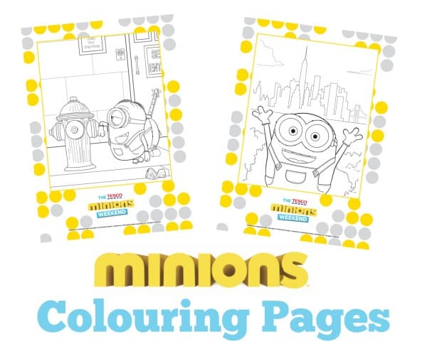 minions colouring