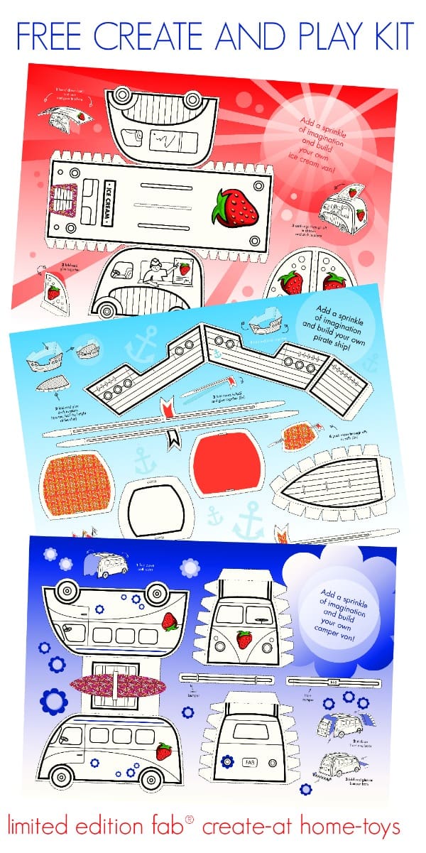 fREE CREATE ANDD PLAY KIT