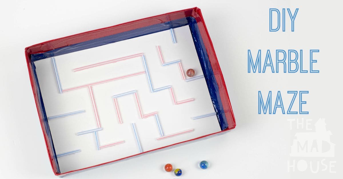 DIY marble maze