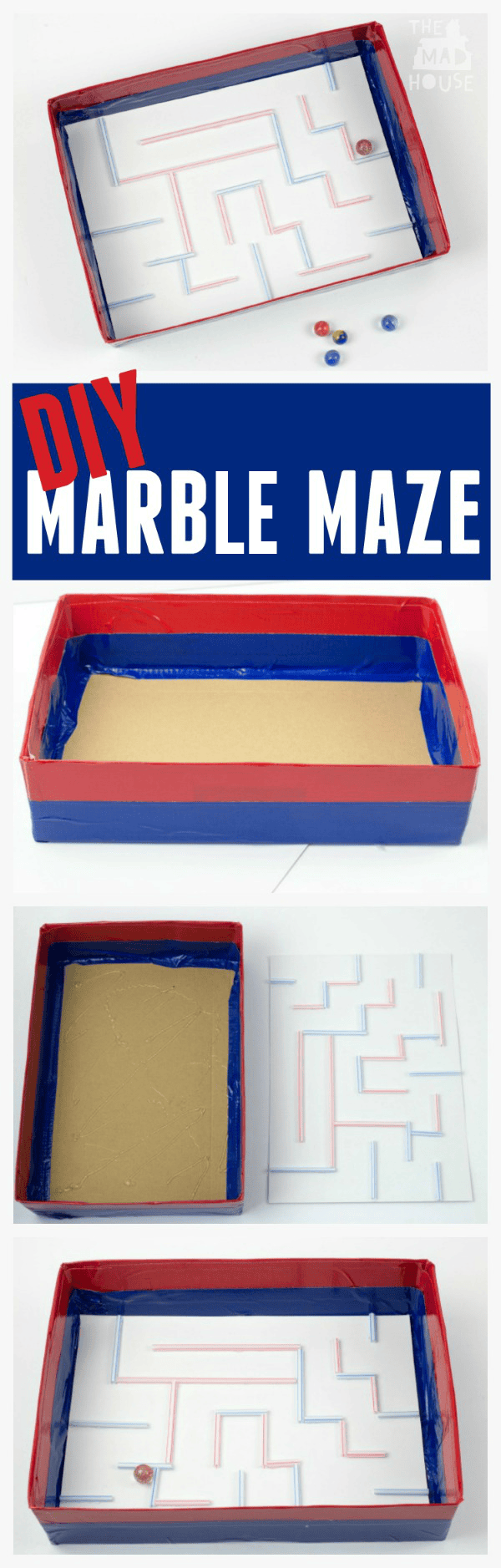 DIY marble maze